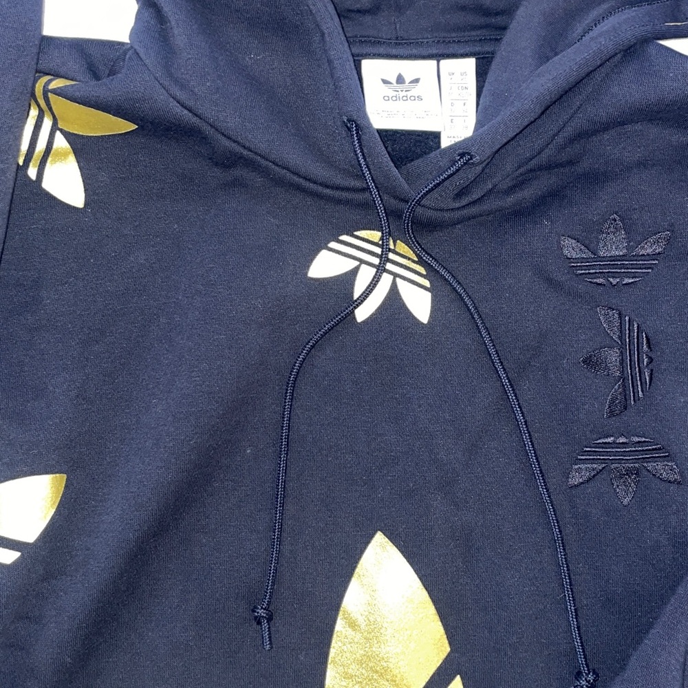 adidas sweatshirt | xs gold logo - Picture 14 of 15